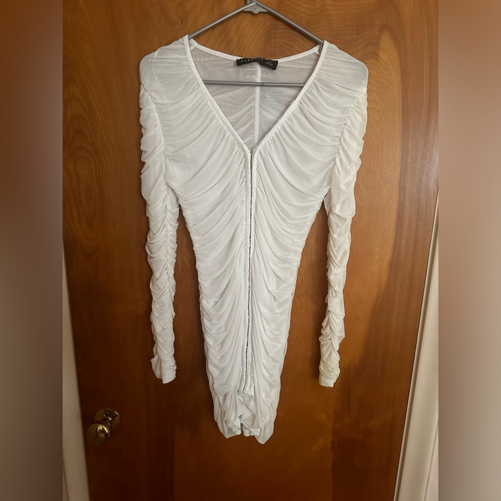 Lioness white mini dress